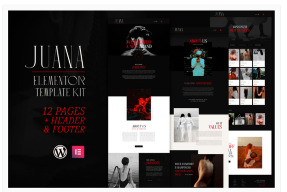 Juana - Fashion Store Elementor Template Kit