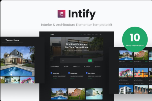 Intify – Real Estate Elementor Template Kit