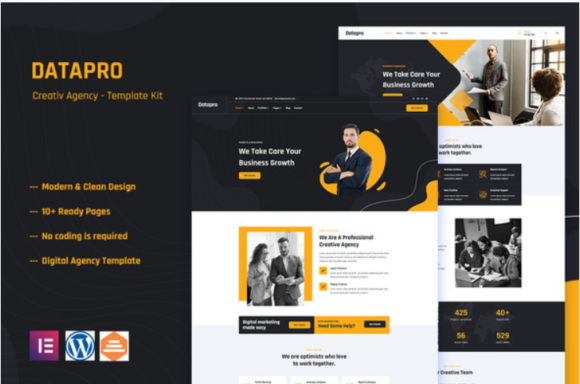 Datapro - Creativ Agency Elementor Template Kit
