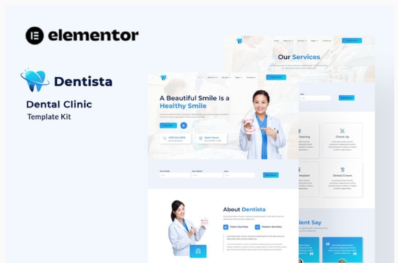 Dentista - Dental Clinic Elementor Template Kit