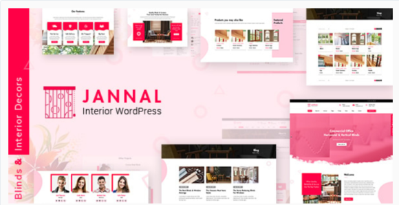 Jannal - Curtains & Doors WordPress Theme