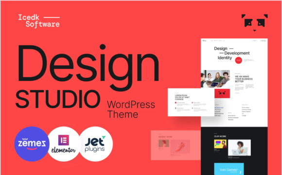 Icedk-Software - Design studio WordPress Theme