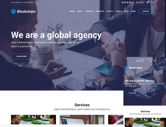 Ignition-blockchain Theme