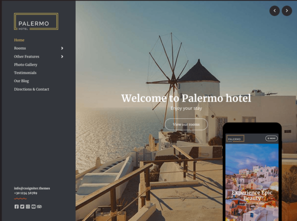 Ignition Palermo theme