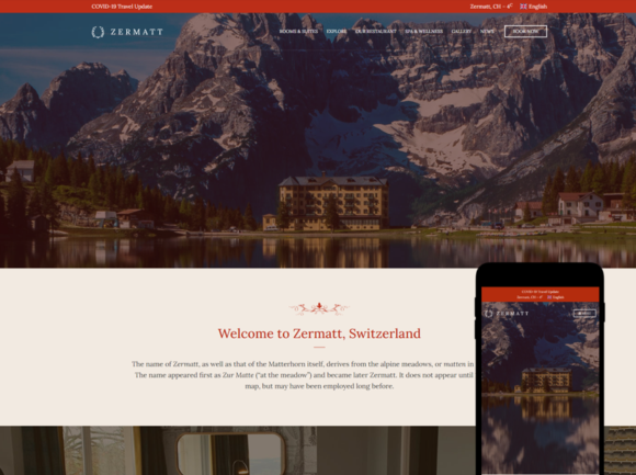 Ignition Zermatt theme