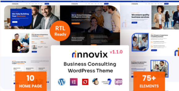 Innovix - Business Consulting WordPress Theme