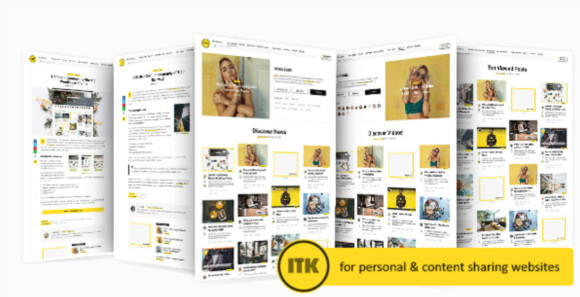 Itaka - Content Sharing WordPress Theme