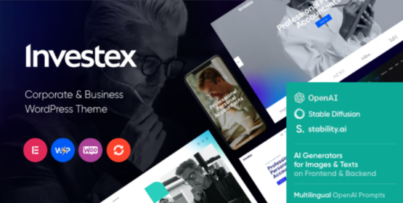 Investex - Corporate & Accounting Theme