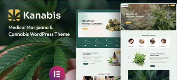 Kanabis - Medical Marijuana & Cannabis WordPress Theme