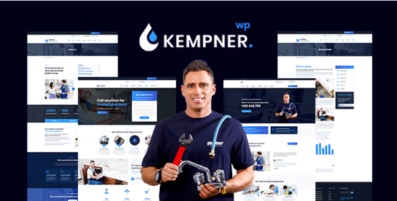 Kempner - Plumber WordPress Theme