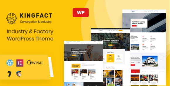 Kingfact | Industry & Factory WordPress Theme