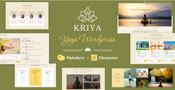 Kriya - Yoga WordPress Theme