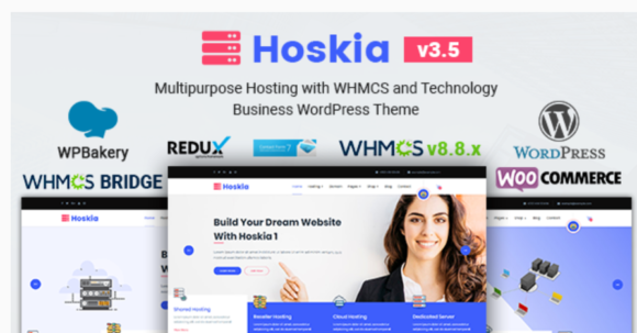 Hoskia | Multipurpose Hosting with WHMCS Theme