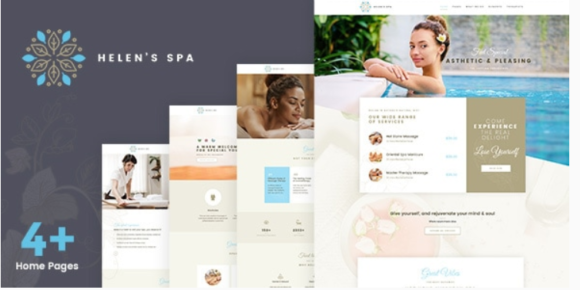 Helen Spa - Beauty Cosmetic Theme