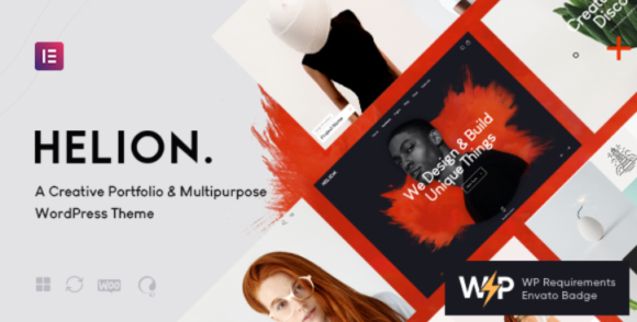 Helion | Personal Portfolio & Agency WordPress Theme