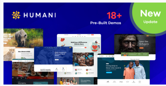 Humani - Nonprofit & Charity WordPress Theme