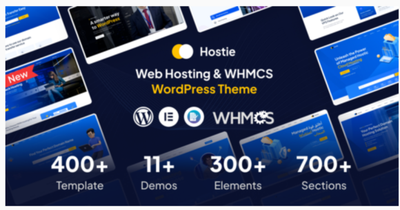 Hostie - Web Hosting & WHMCS WordPress Theme