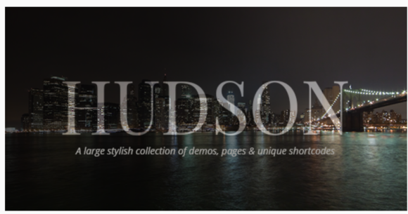 Hudson - Stylish Business Theme