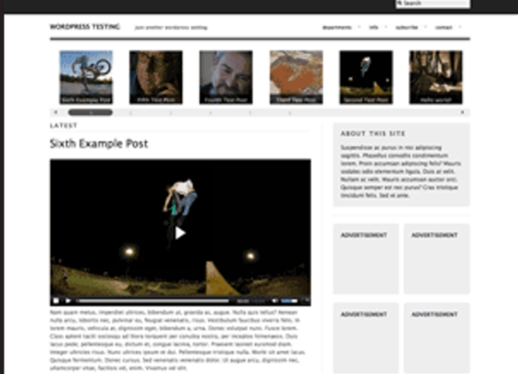 Graph Paper Press High-Def WordPress Theme