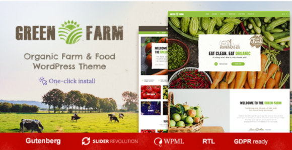 Green Farm - Organic Food WordPress Theme