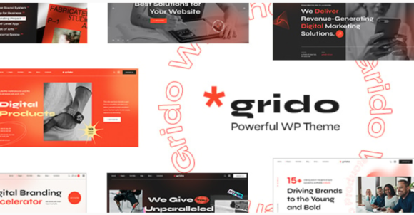 Grido - Creative Multipurpose WordPress Theme