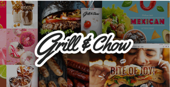 Grill and Chow - Fast Food & Pizza Theme