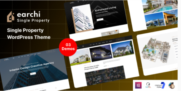 Earchi - Real Estate & Single Property WordPress Theme