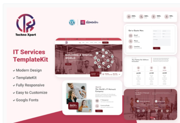Techno Xpert - Software Agency & IT Solutions Service Template Kit