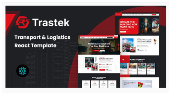 Trastek - Transport & Logistics React Template