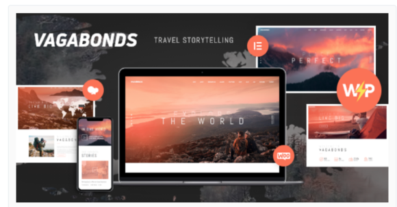 Vagabonds | Personal Travel & Lifestyle Blog WordPress Theme