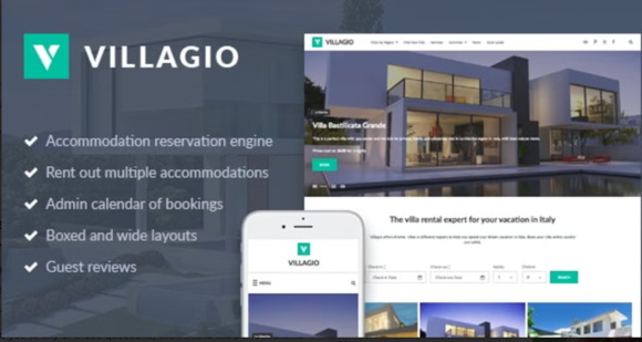 Villagio - Vacation Rental WordPress Theme