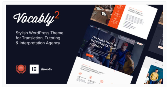 Vocably - Translation & Interpretation Agency WordPress Theme