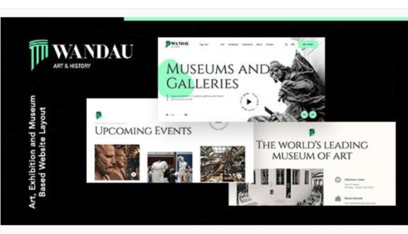 Wandau | Art & History Museum WordPress Theme