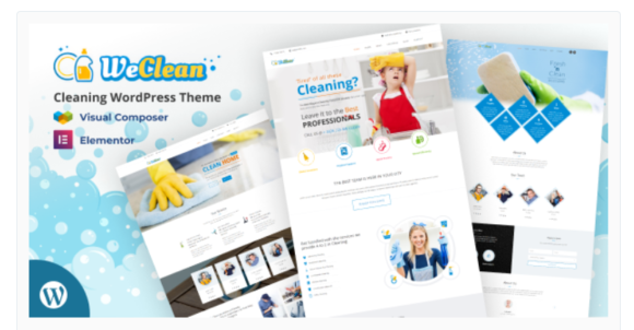 We Clean - Cleaning WordPress Theme