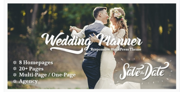 Wedding Planner - Responsive WordPress Theme
