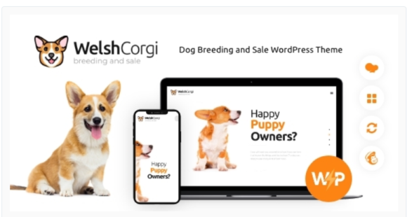 Welsh Corgi | Dog Breeding and Sale WordPress Theme