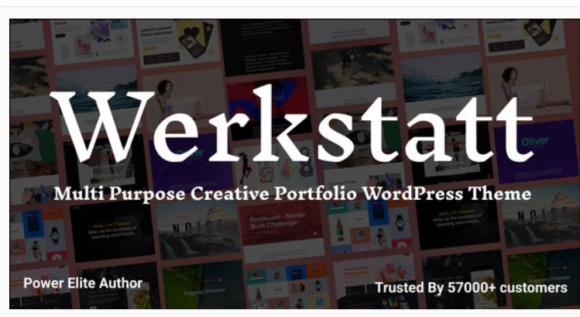 Werkstatt - Creative Portfolio WordPress Theme