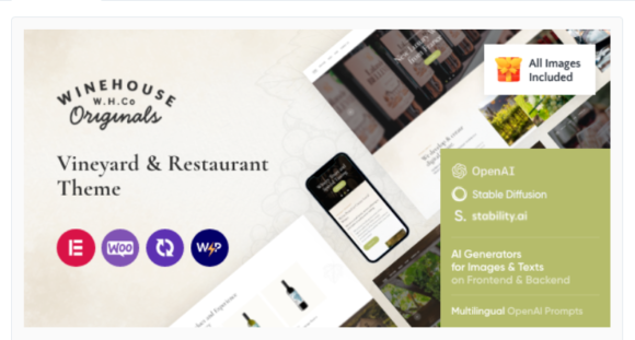Wine House | Winery & Restaurant WordPress Theme