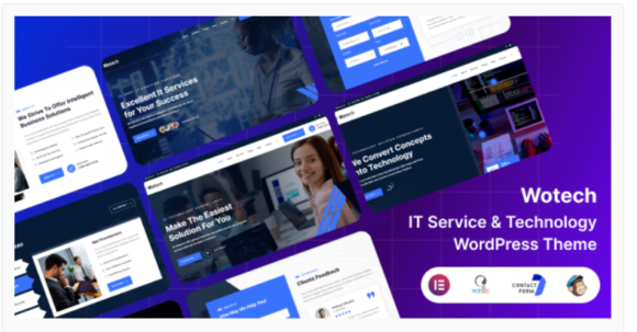 Wotech - IT Service & Business WordPress Theme