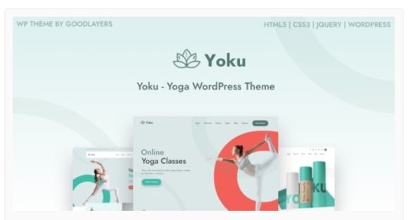 Yoku - Yoga Studio & Ayurveda WordPress Theme