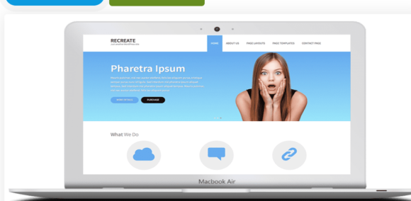 ZigZagPress Recreate WordPress Theme