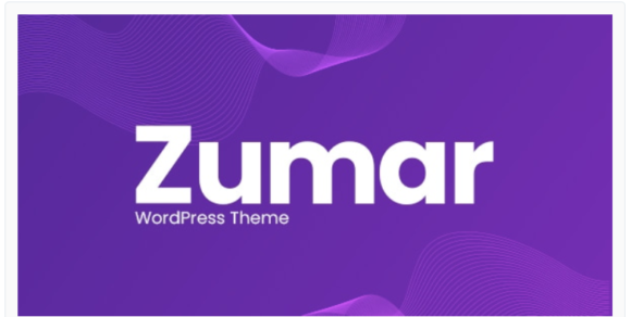 Zumar - Creative & Multipurpose Elementor WordPress Theme