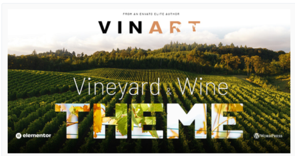 Vinart - Wine WordPress Theme