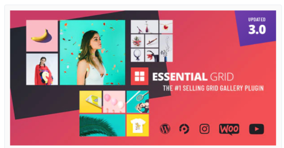 Essential Grid Gallery WordPress Plugin