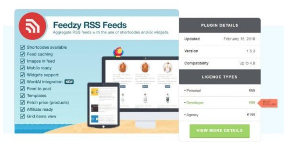 Feedzy RSS Feeds Premium