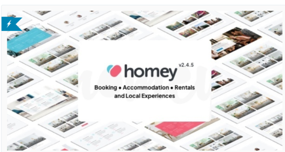 Homey - Booking and Rentals WordPress Theme