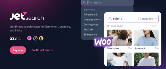 Jet Search Plugin
