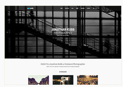 Kubb – Photography WordPress Theme