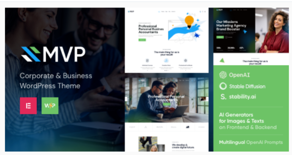 MVP - Finance WordPress Theme