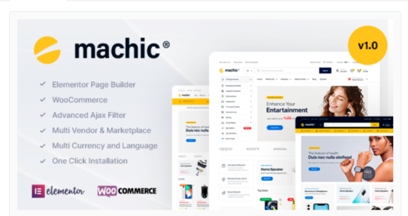 Machic - Electronics Store WooCommerce Theme